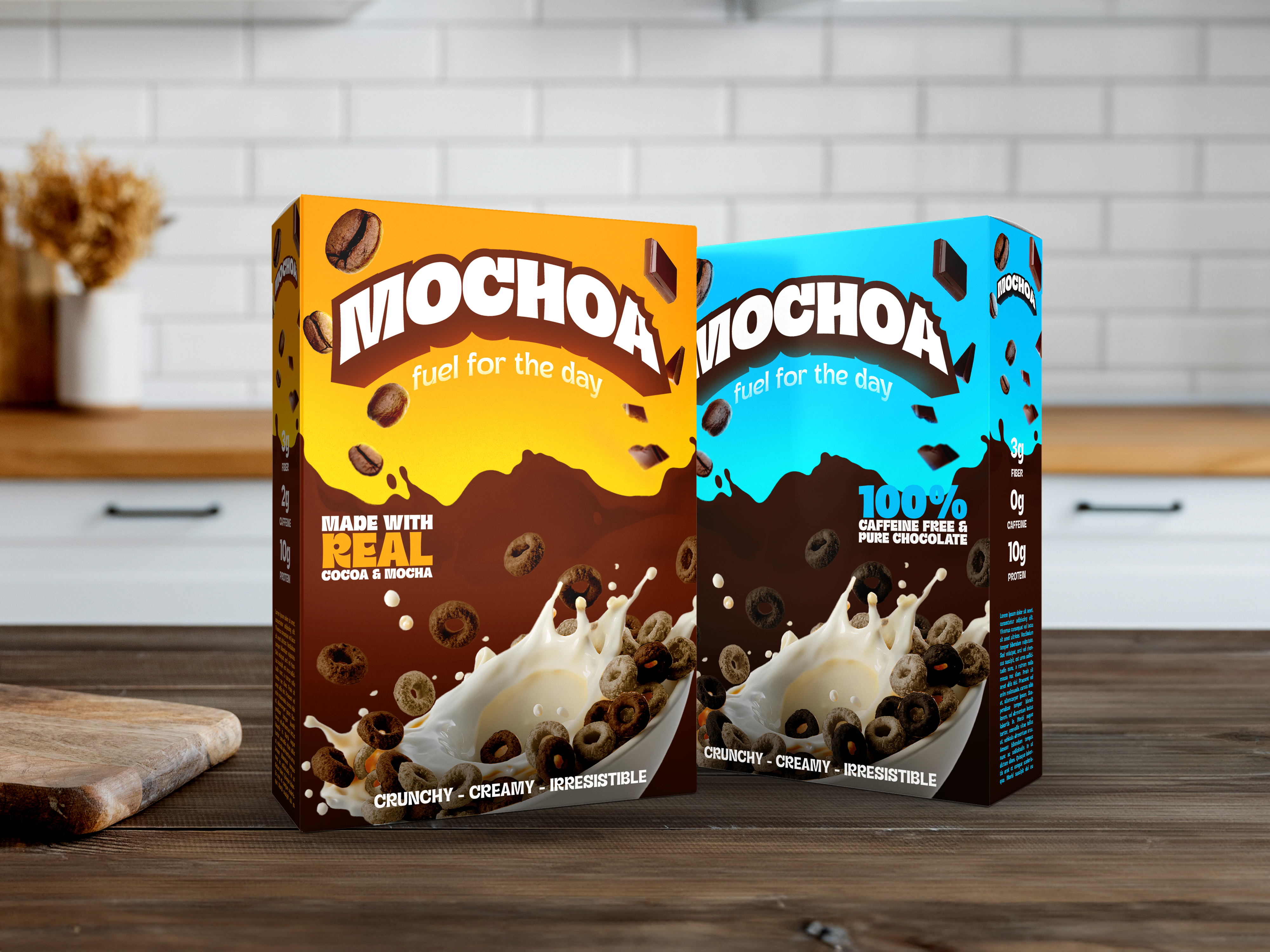 Cereal Box mock ups
